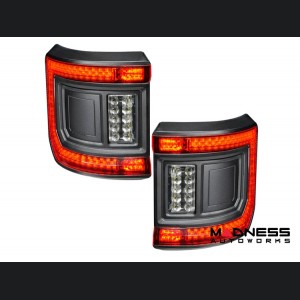 Jeep Gladiator JT Tail Lights - Flush Mount - LED - Red Lens